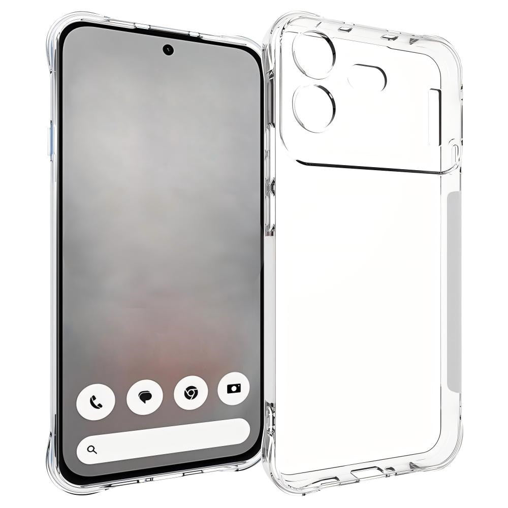 Nothing Phone (4b) WANLONFENG Fleksibelt Plast Deksel med Forsterkede Hjørner - Gjennomsiktig