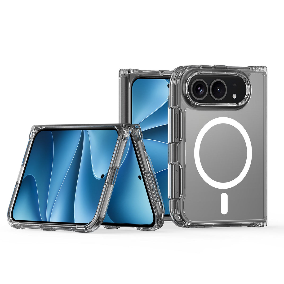 iPhone Duo DUX DUCIS Clin Series Hybrid Deksel - MagSafe Kompatibelt - Gjennomsiktig