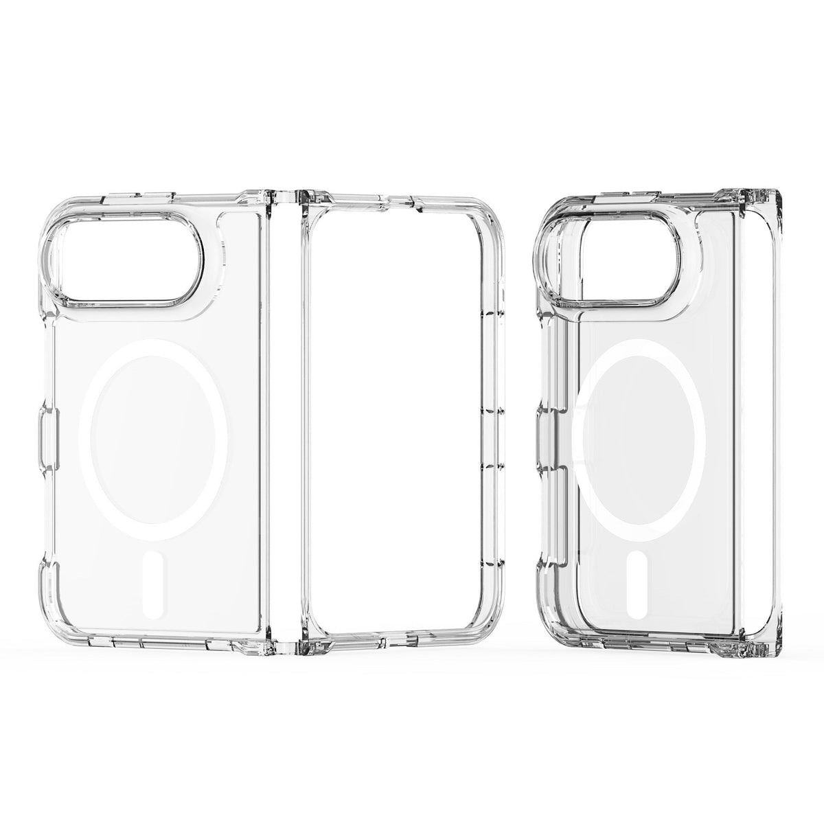 iPhone Duo DUX DUCIS Clin Series Hybrid Deksel - MagSafe Kompatibelt - Gjennomsiktig