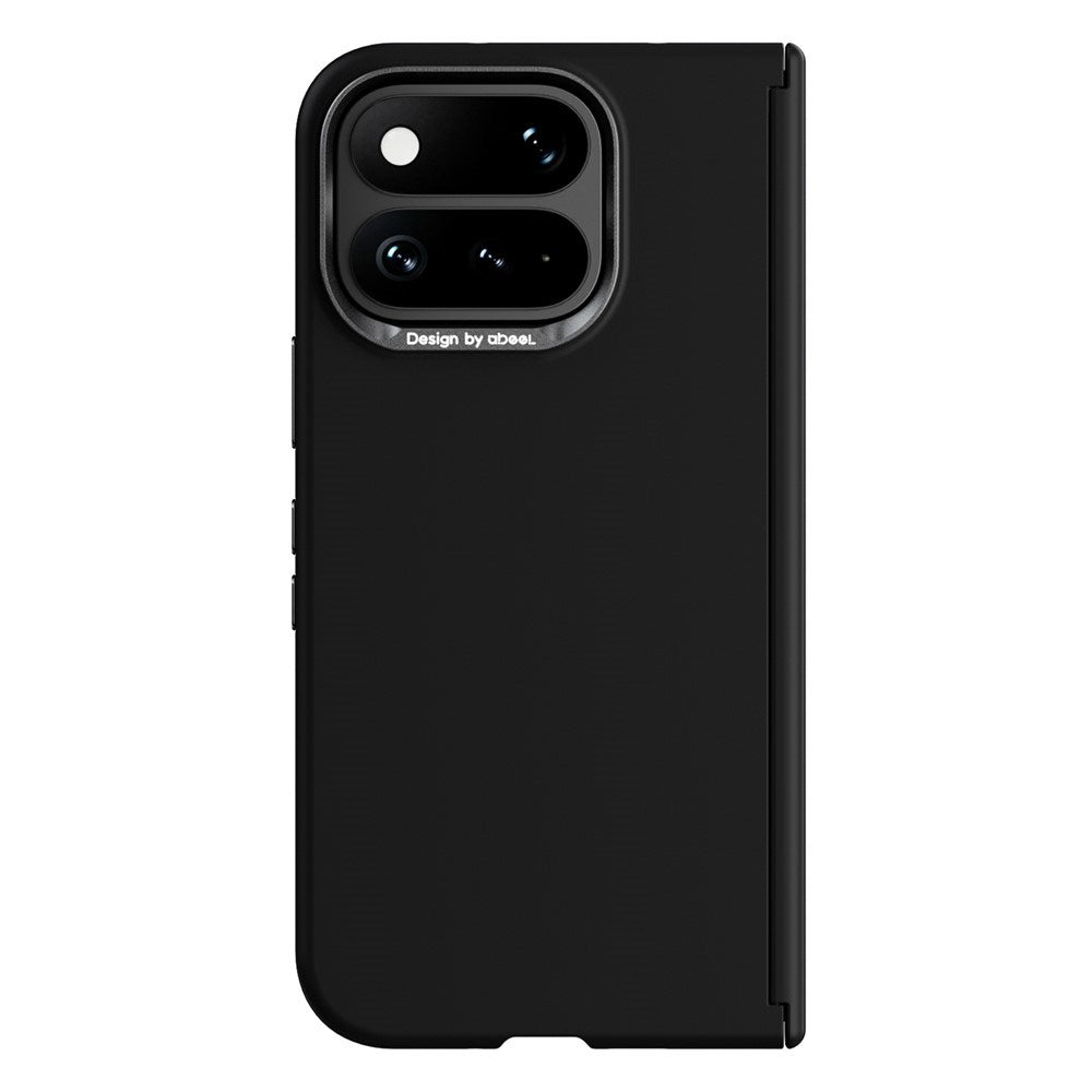 Google Pixel 11 Pro Fold ABEEL Hardt Soft-Touch Plast Deksel - MagSafe Kompatibel - Svart