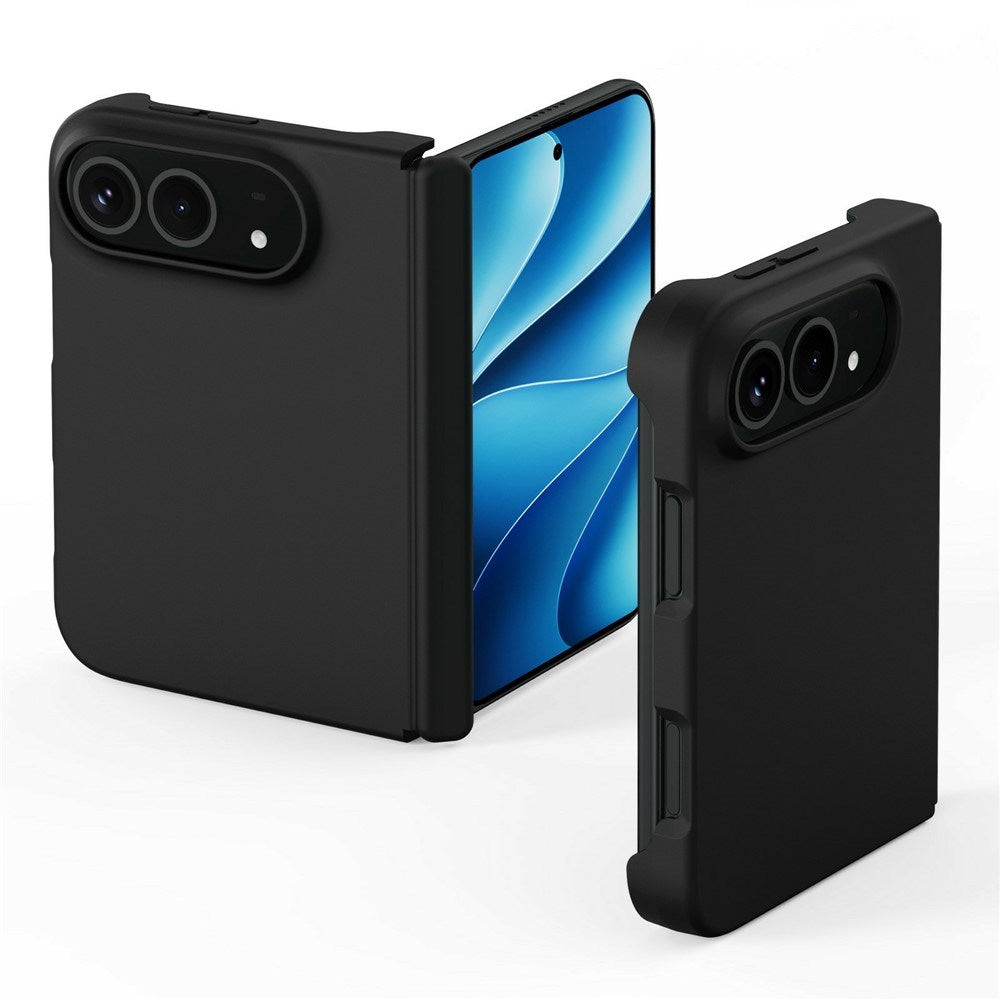 iPhone Fold DUX DUCIS Piel Series Silikon Deksel – MagSafe Kompatibelt – Svart