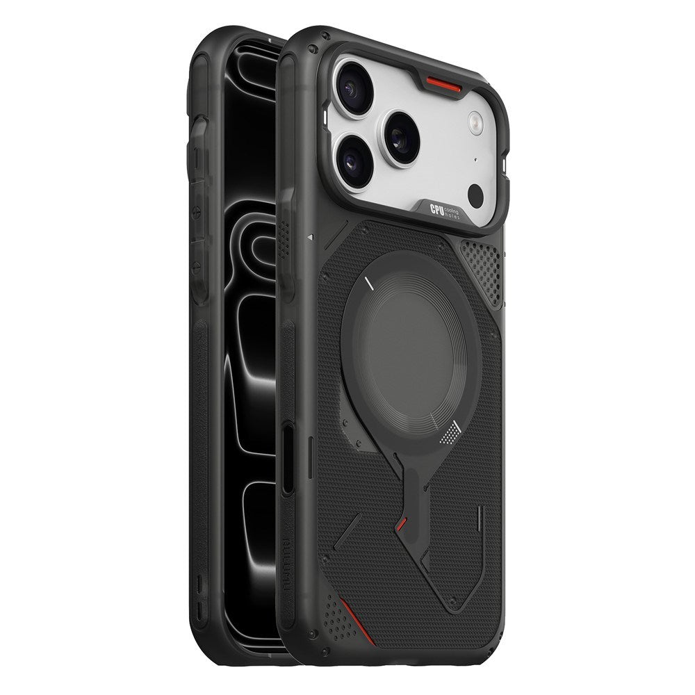 iPhone 18 Pro Max / 17 Pro Max AULUMU Fleksibelt Plast Deksel - MagSafe Kompatibel - Svart