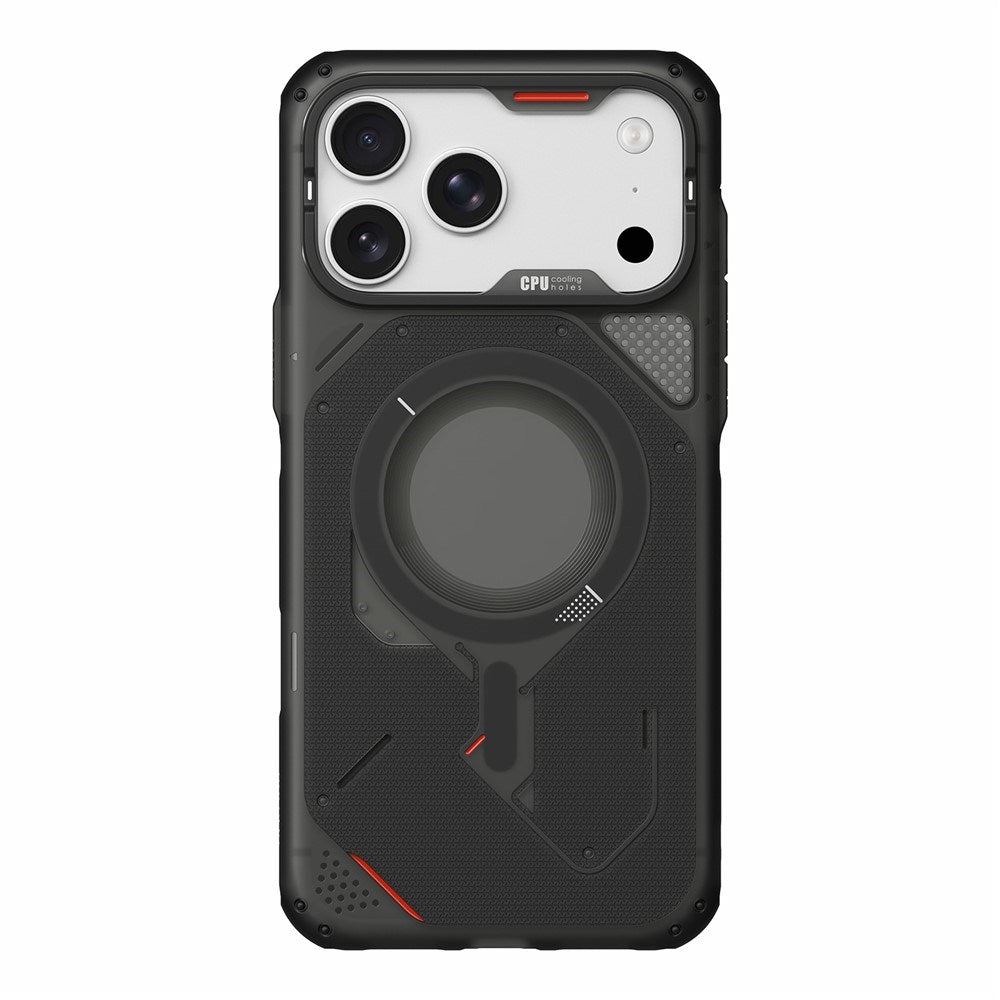 iPhone 18 Pro Max / 17 Pro Max AULUMU Fleksibelt Plast Deksel - MagSafe Kompatibel - Svart