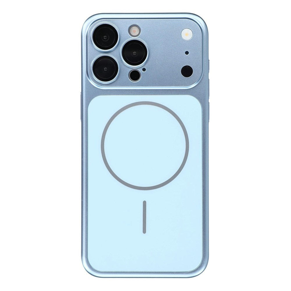 iPhone 15 Pro EIDERWOOD Hard Plast Deksel m. Kamerabeskyttelse - MagSafe Kompatibel - Blå