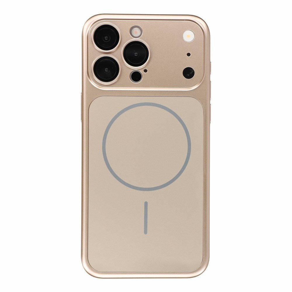 iPhone 15 Pro EIDERWOOD Hard Plast Deksel m. Kamerabeskyttelse - MagSafe Kompatibel - Gull