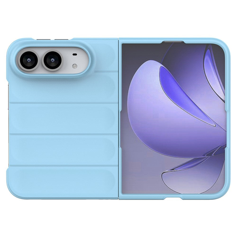 iPhone Fold EIDERWOOD Robust Plast Deksel - Lyseblå