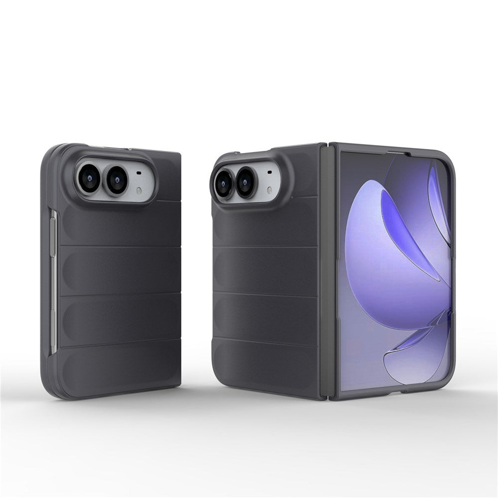iPhone Fold EIDERWOOD Robust Plast Deksel - Mørkegrå