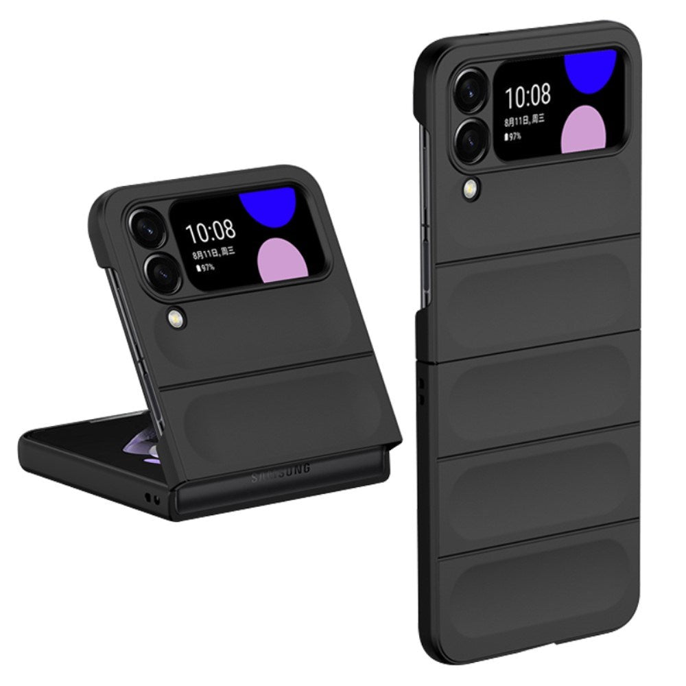 EIDERWOOD Samsung Galaxy Z Flip3 (5G) Hard Plast Deksel med Grep – Svart