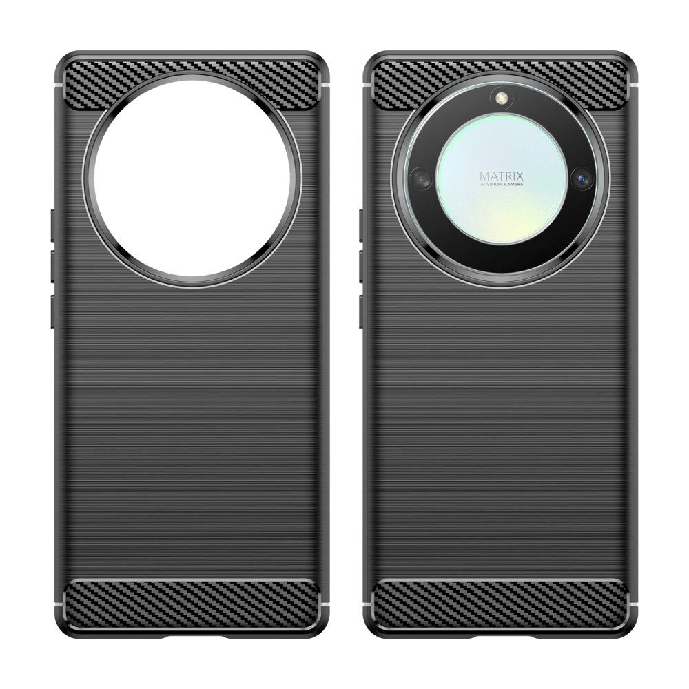 Honor Magic5 Lite Brushed Carbon Deksel - Svart