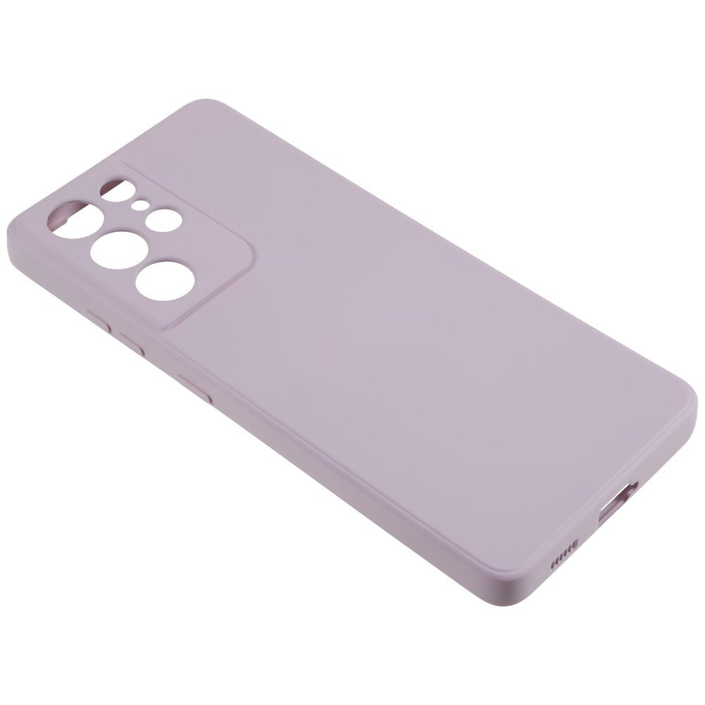 EIDERWOOD Samsung Galaxy S21 Ultra Fôret Fleksibelt Plast Deksel - Lilla