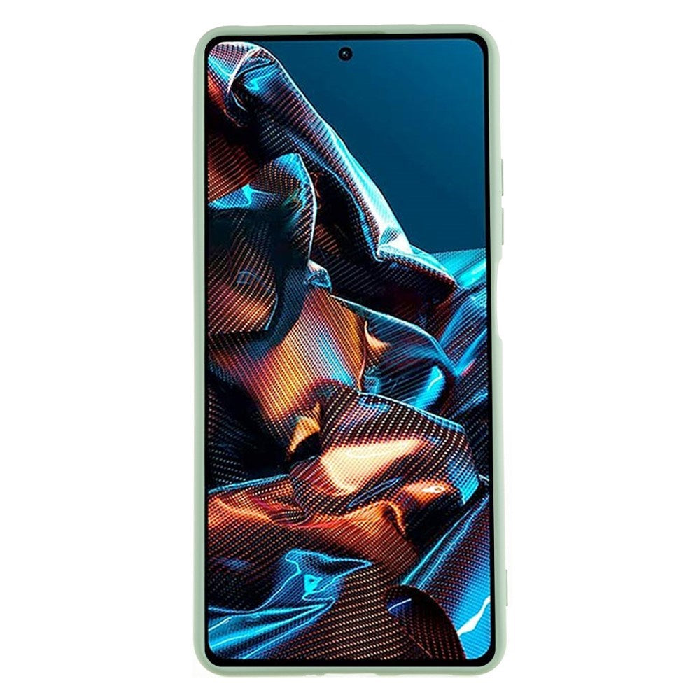 EIDERWOOD Xiaomi Poco X5 Pro (5G) Fôret Fleksibelt Plast Deksel - Grønn