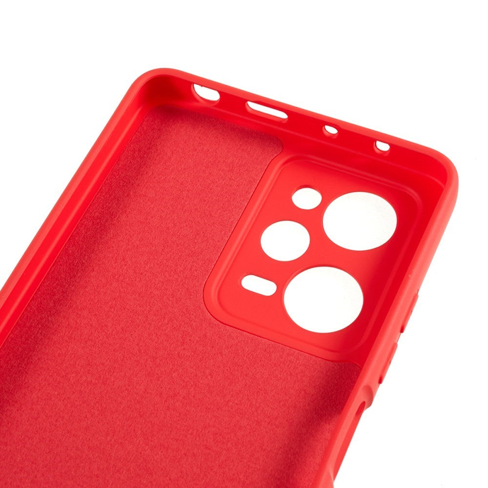 EIDERWOOD Xiaomi Poco X5 Pro (5G) Fôret Fleksibelt Plast Deksel - Rød
