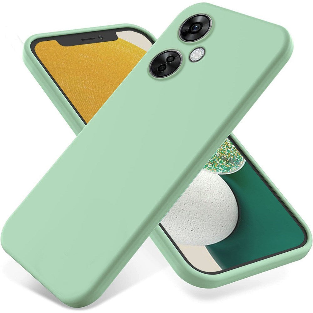 EIDERWOOD OnePlus Nord CE 3 Lite (5G) Foret Silikon Deksel med Stropp - Grønn