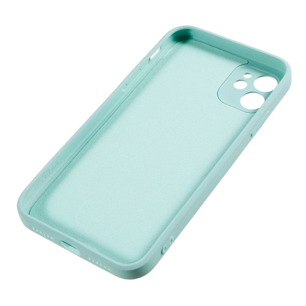 EIDERWOOD iPhone 11 Fôret Fleksibelt Plast Deksel - Turkis