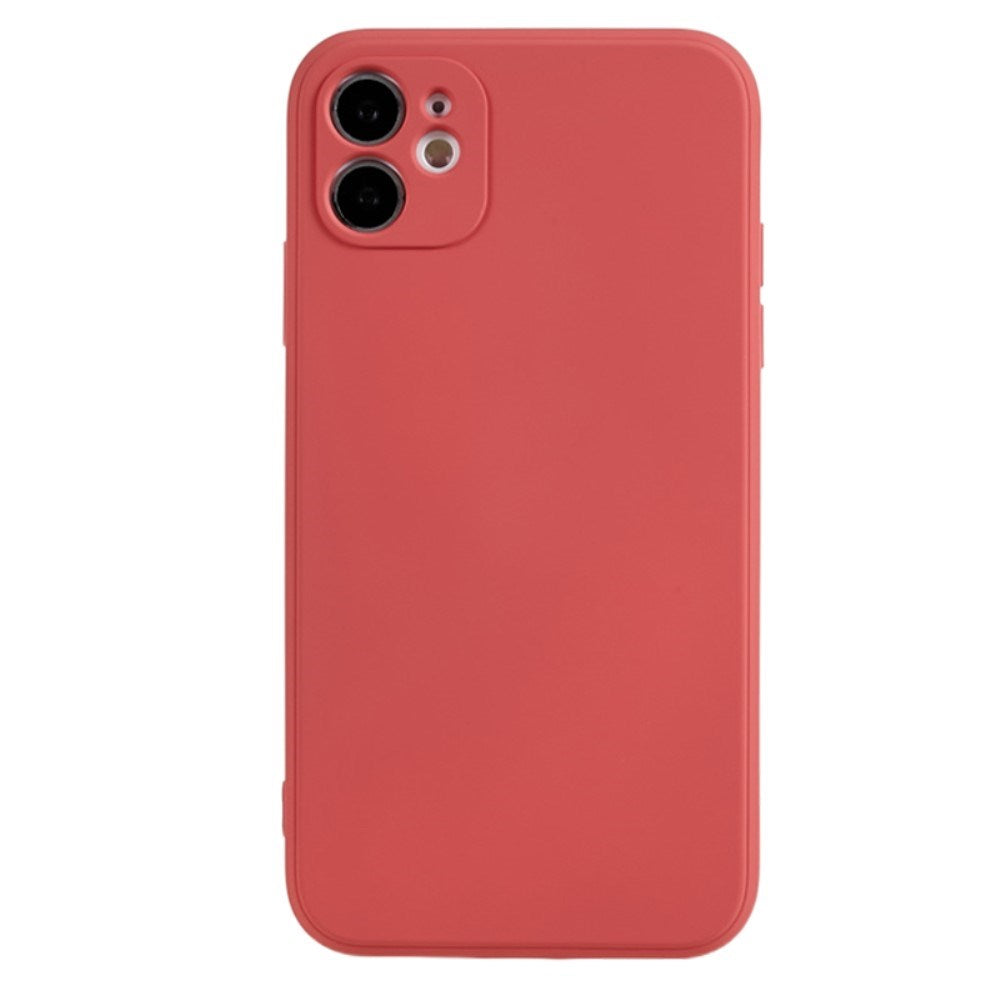 EIDERWOOD iPhone 11 Fôret Fleksibelt Plast Deksel - Mørk Rød