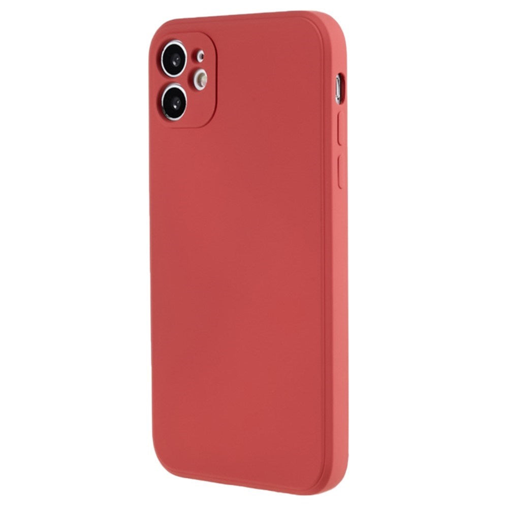 EIDERWOOD iPhone 11 Fôret Fleksibelt Plast Deksel - Mørk Rød