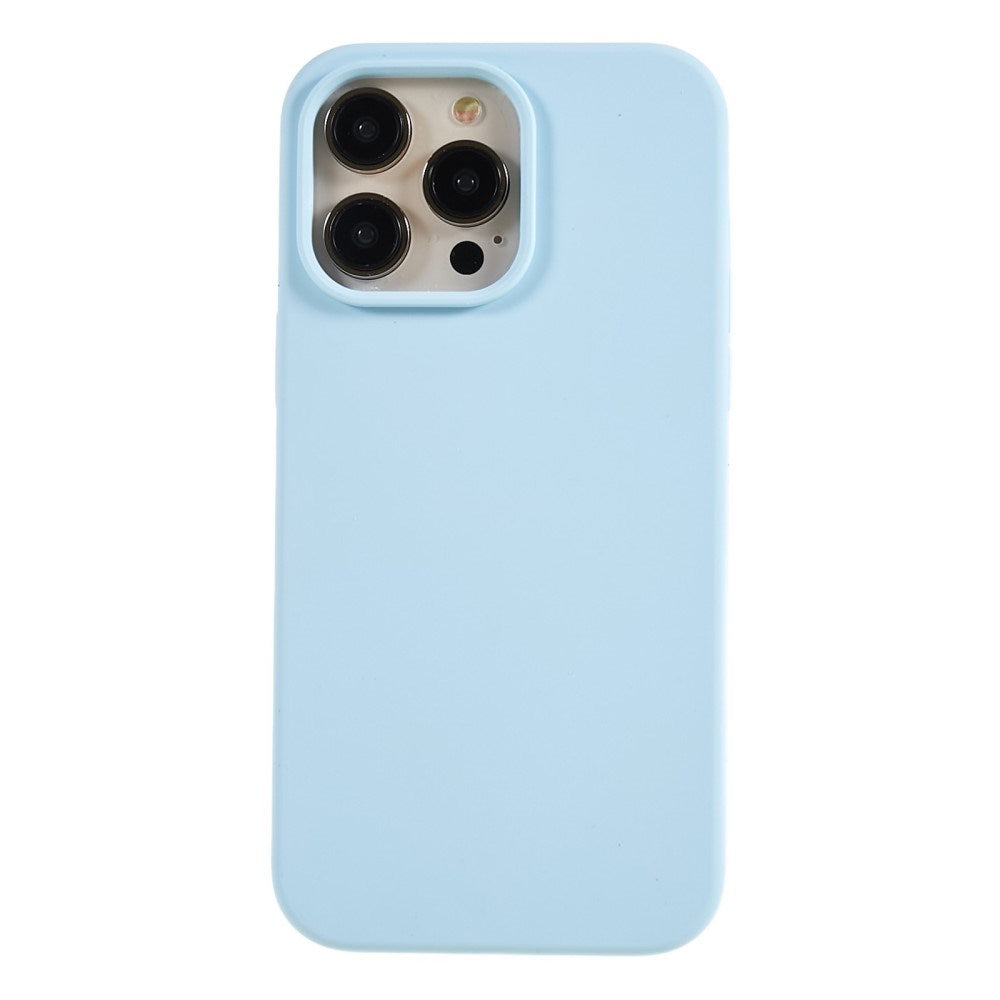 EIDERWOOD iPhone 14 Pro Fôret Silikon Deksel - Lyseblå