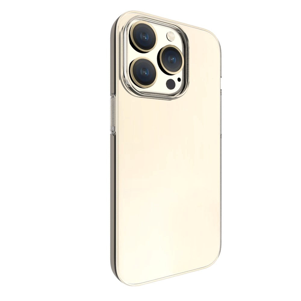 iPhone 15 Pro Fleksibelt Plastdeksel - Gjennomsiktig