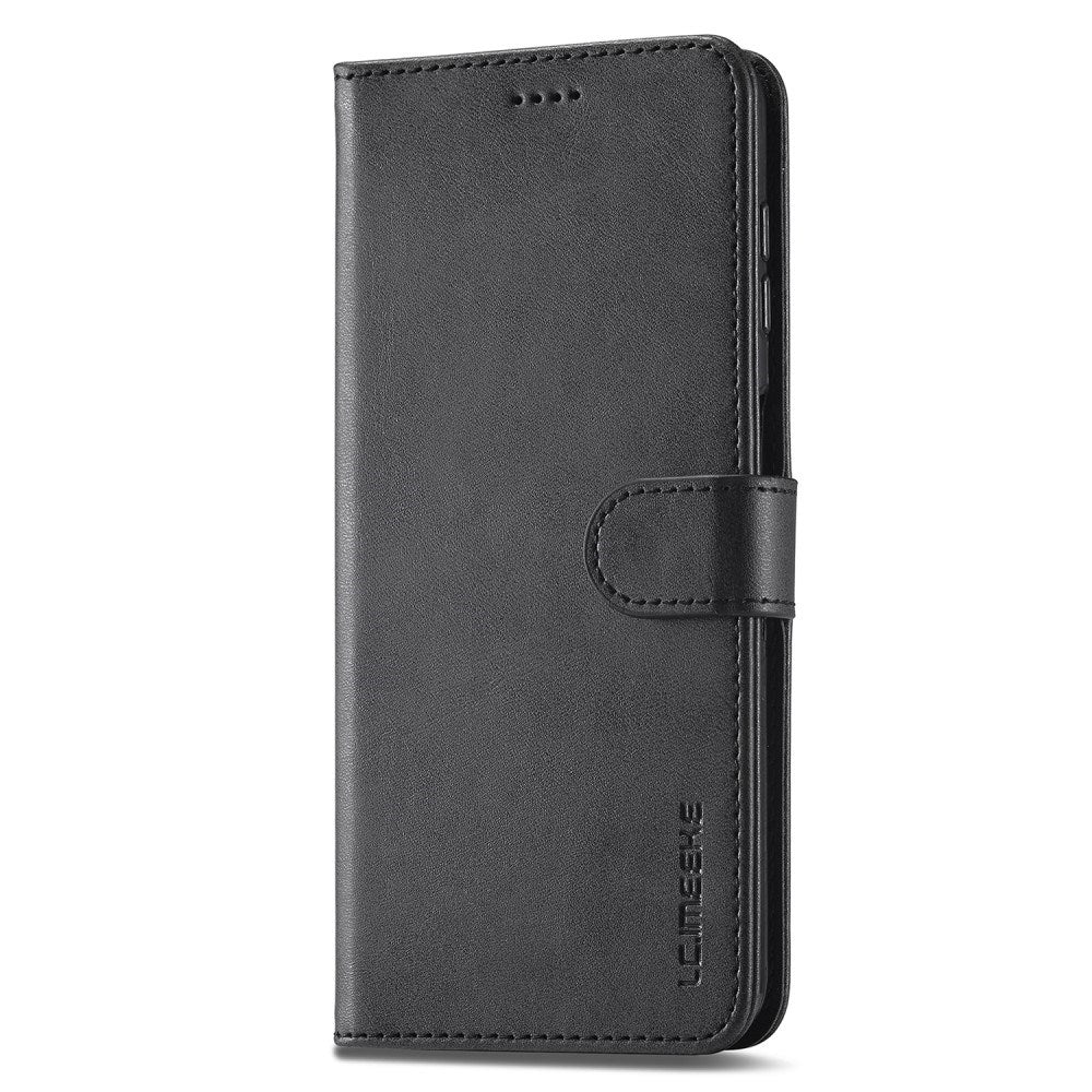 EIDERWOOD Samsung Galaxy S23 FE Kunstskinn Flip Deksel med Stativ & Lommebok - Svart