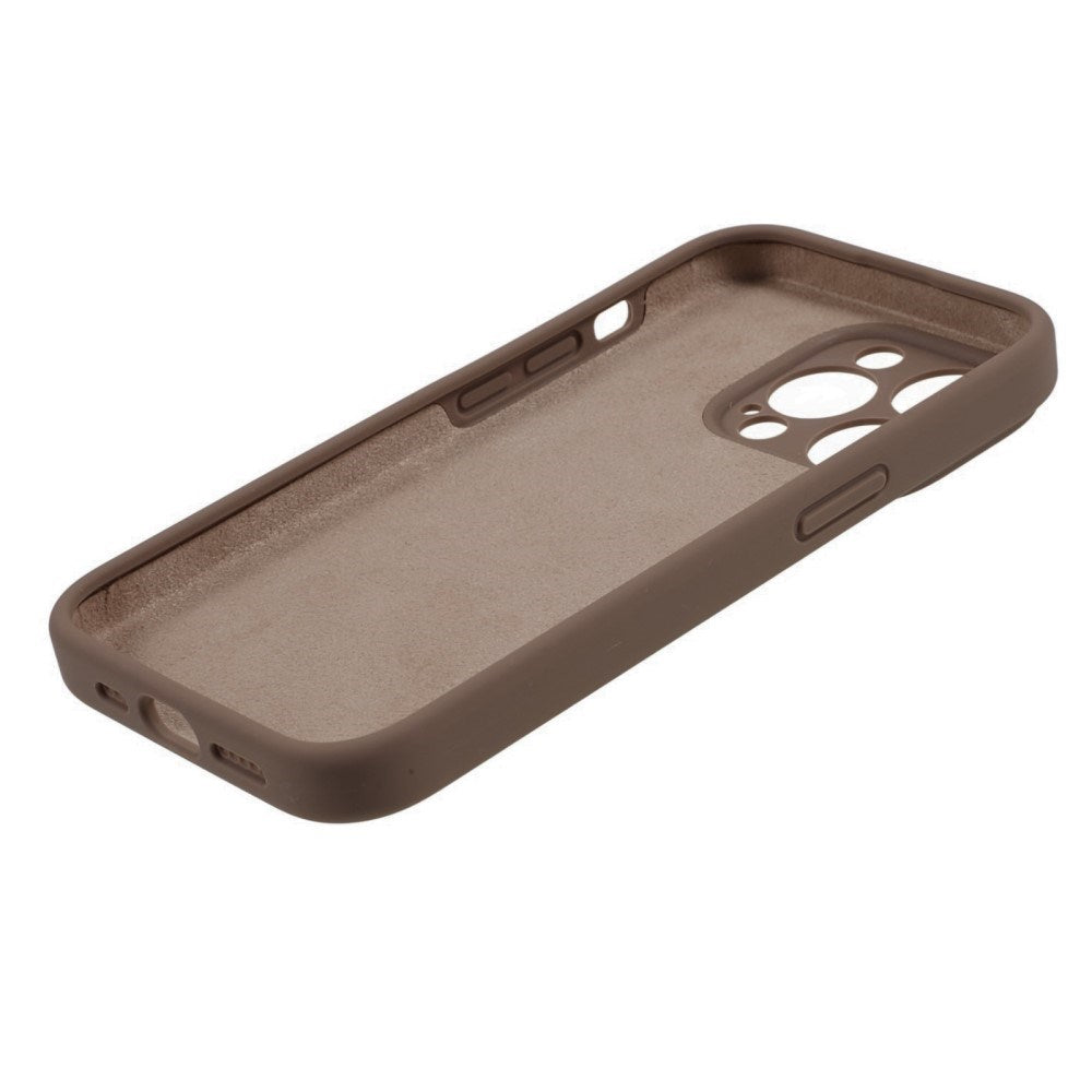 EIDERWOOD iPhone 13 Pro Hybrid Silikon Deksel - Brun