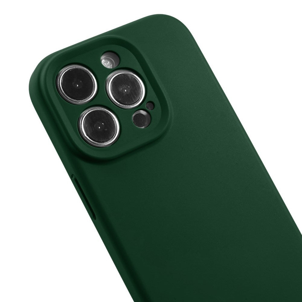 EIDERWOOD iPhone 13 Pro Hybrid Silikon Deksel - Mørkegrønn