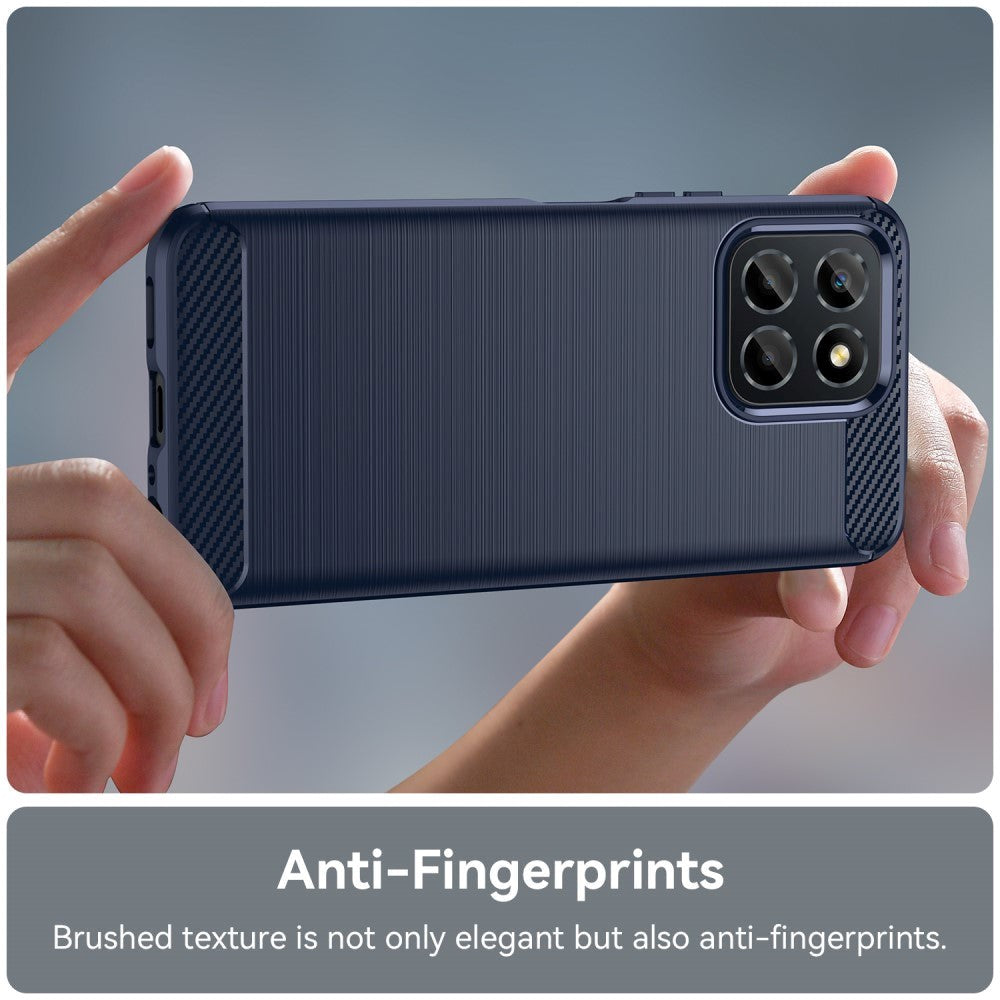 Honor 70 Lite Brushed Carbon Deksel - Blå