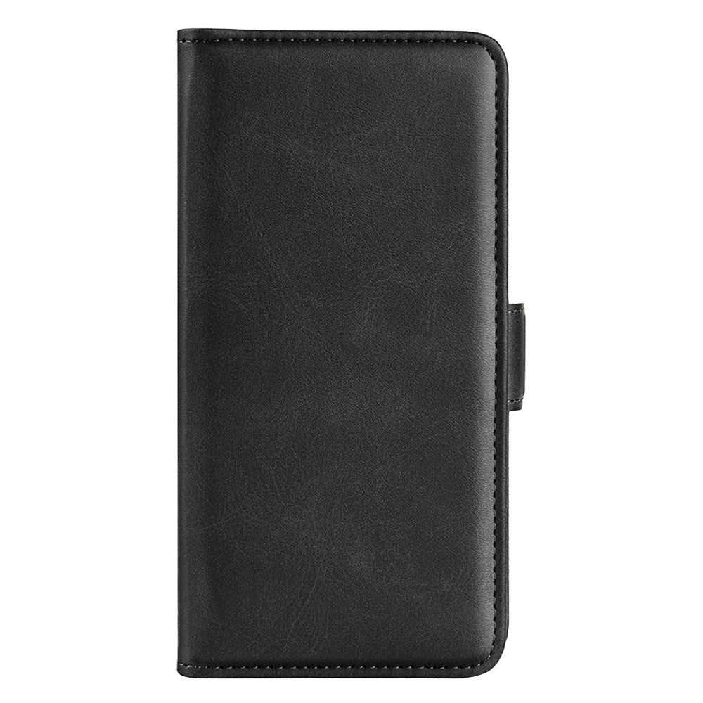 EIDERWOOD Motorola Moto G14 Kunstskinn Flip Deksel med Stativ & Lommebok - Svart