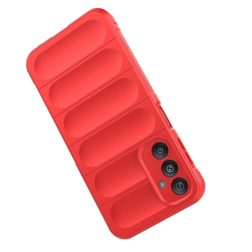Samsung Galaxy M34 (5G) / F34 (5G) Fleksibelt Plastdeksel - Rød