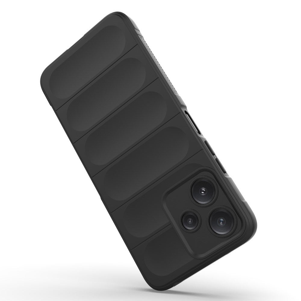 EIDERWOOD Xiaomi Redmi 12 (5G) / Poco M6 Pro (5G) Fleksibelt Plastdeksel - Grå