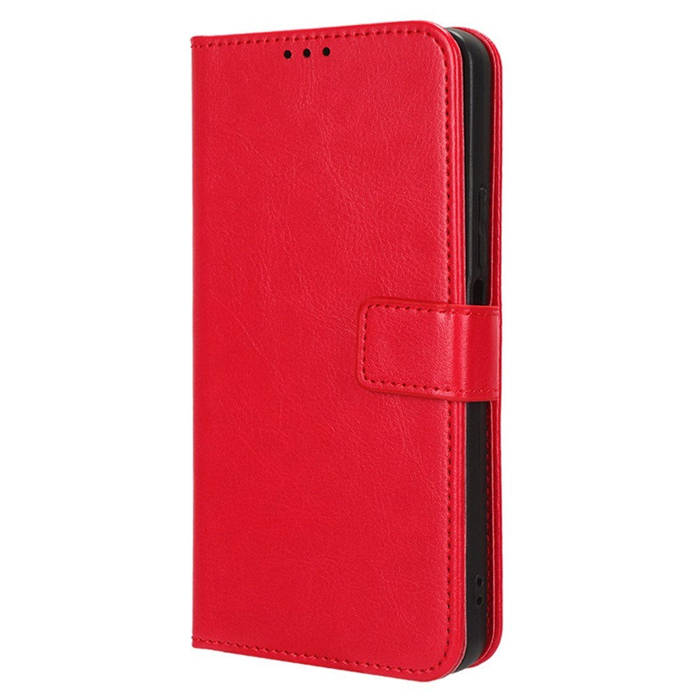 EIDERWOOD Honor X6a Kunstskinn Flip Deksel m. Strop - Rød