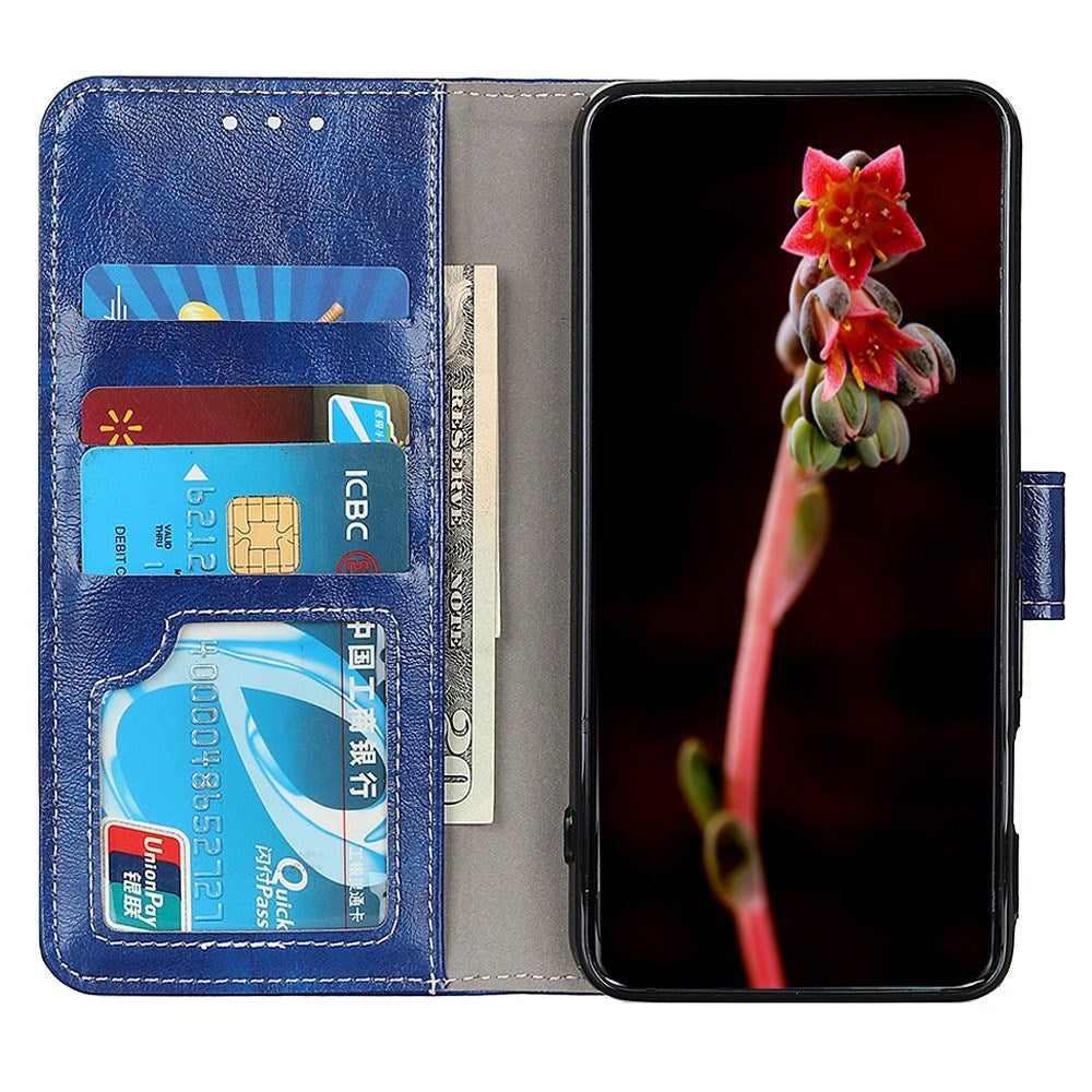 EIDERWOOD Samsung Galaxy S24+ (Plus) Kunstskinn Flip Deksel - Blå
