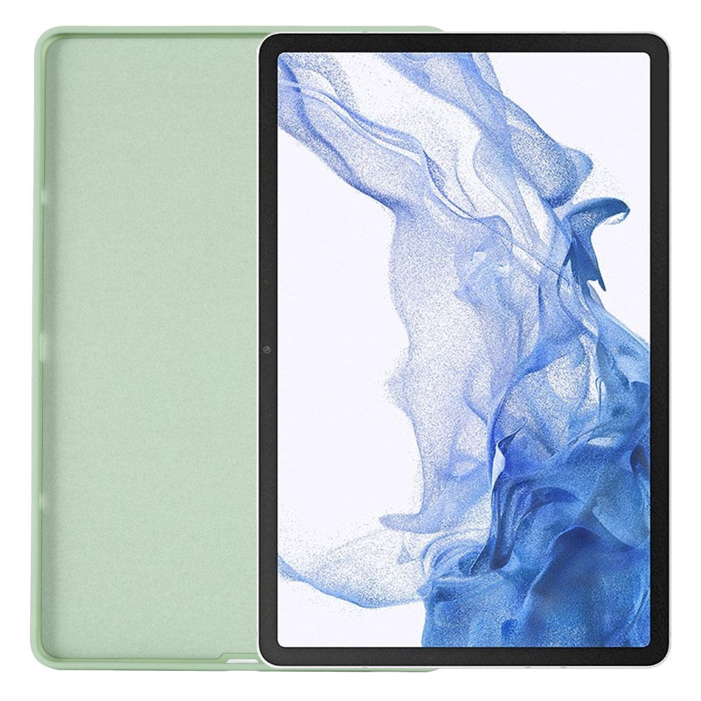 EIDERWOOD Samsung Galaxy Tab S10 FE / S9 FE Foret Silikon Deksel - Grønn