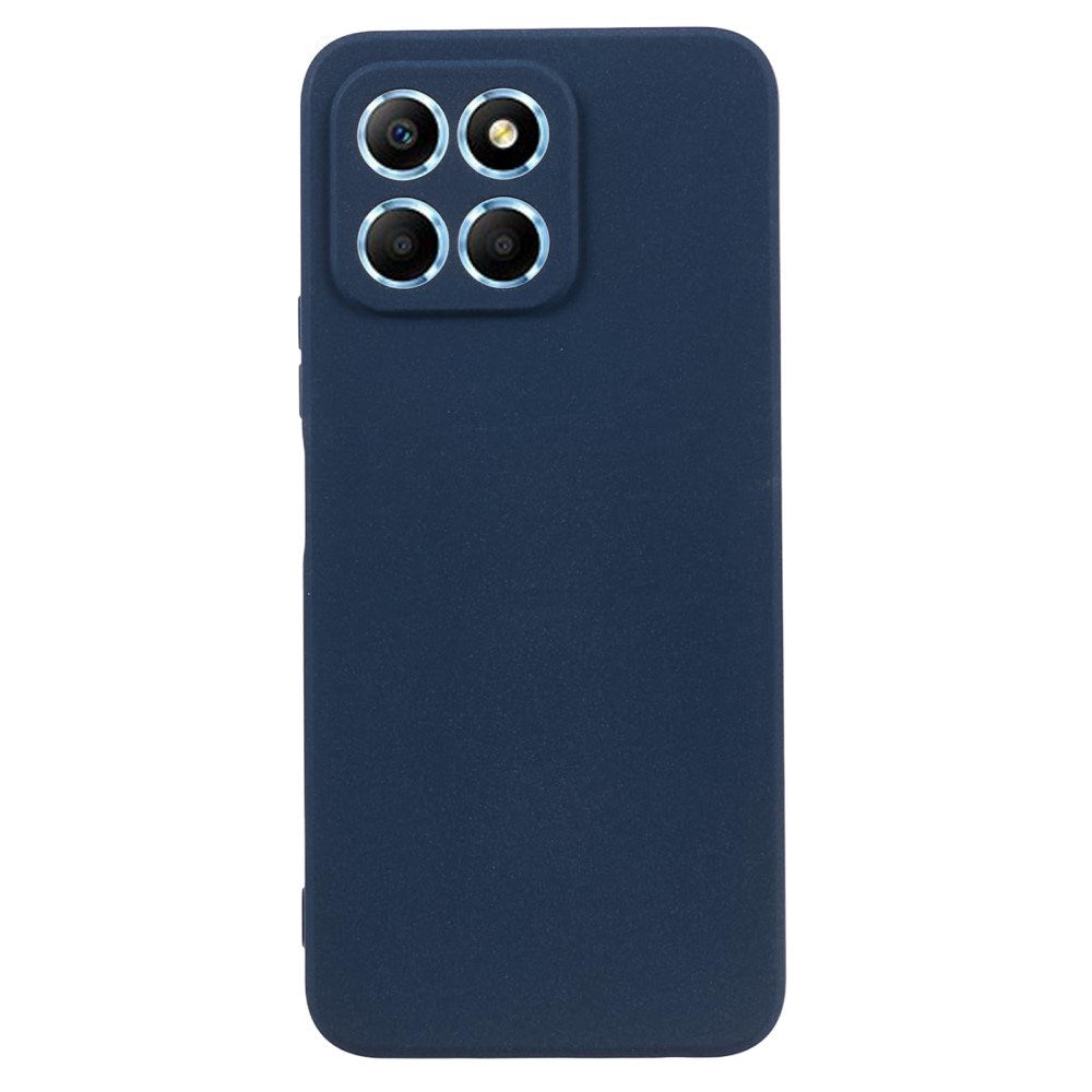 EIDERWOOD Honor X8 (5G) Matt Fleksibelt Plast Deksel - Blå
