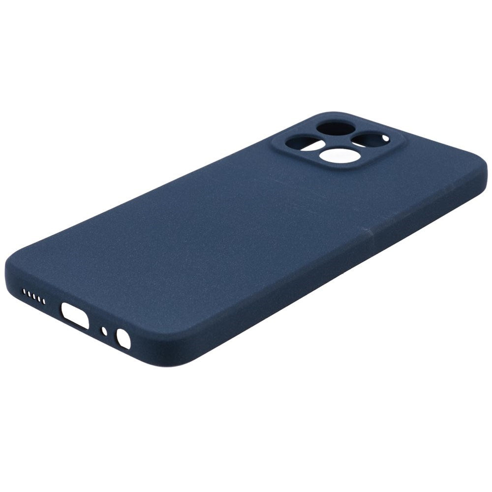 EIDERWOOD Honor X8 (5G) Matt Fleksibelt Plast Deksel - Blå