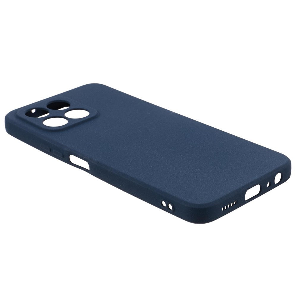 EIDERWOOD Honor X8 (5G) Matt Fleksibelt Plast Deksel - Blå