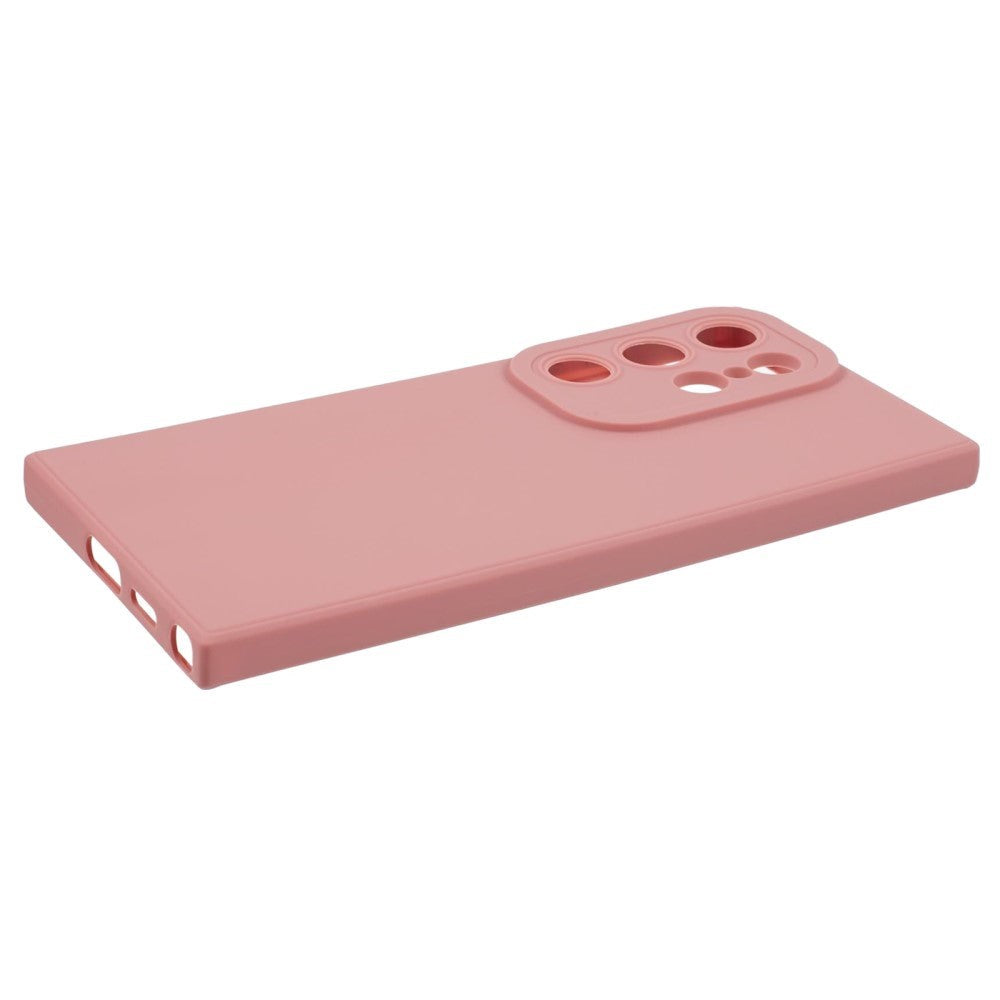 Samsung Galaxy S24 Ultra Matt Fleksibelt Plast Deksel - Rosa