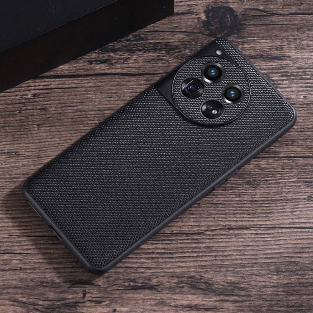 OnePlus 12 Fleksibelt Plast Nylon Bakdeksel - Grønn