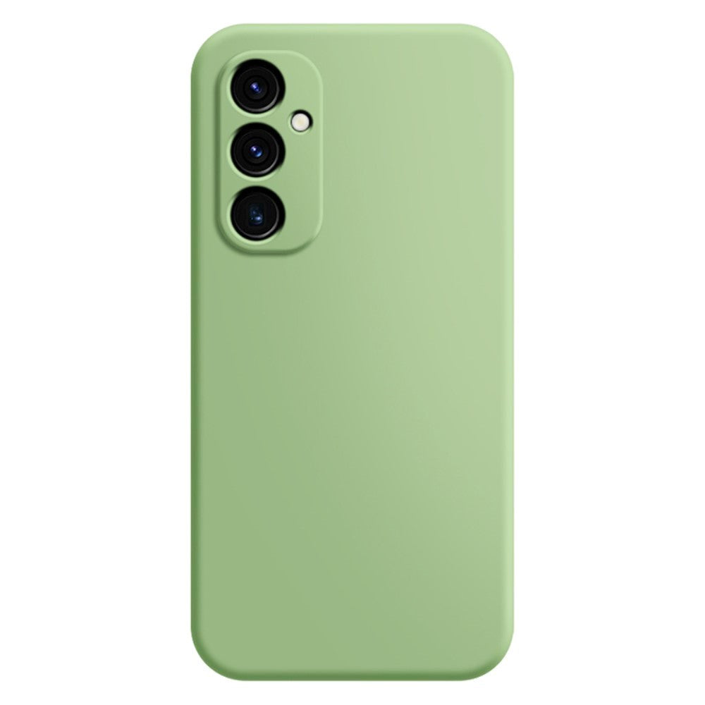 Samsung Galaxy A55 (5G) Fleksibelt Plast Deksel - Grøn