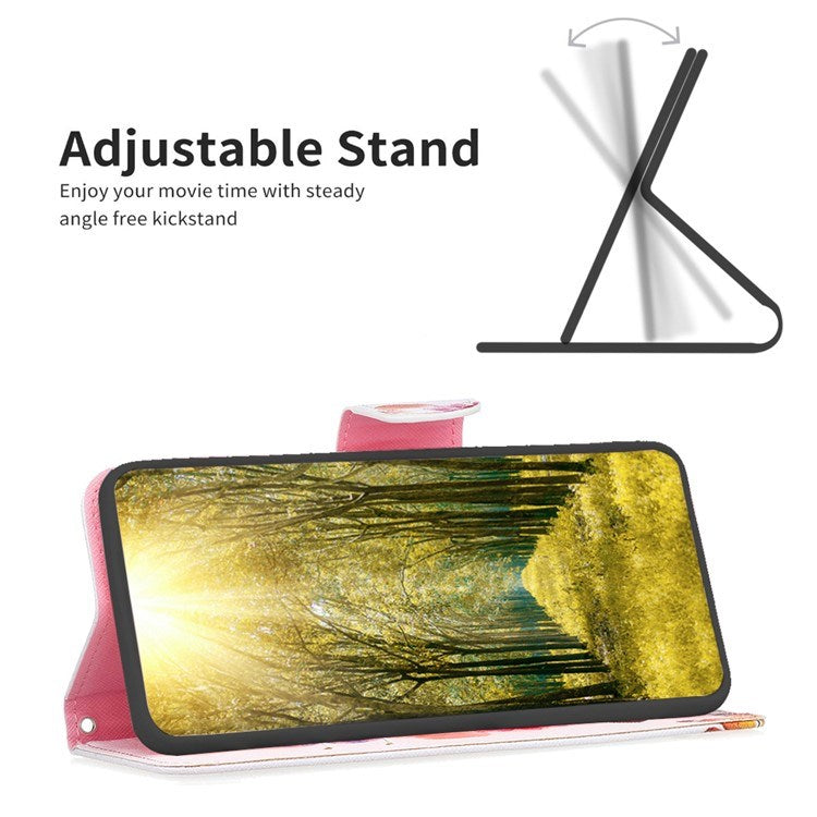 EIDERWOOD Samsung Galaxy Xcover 7 Flip Deksel med 2 Kortholdere - Sommerfugler & Blomster