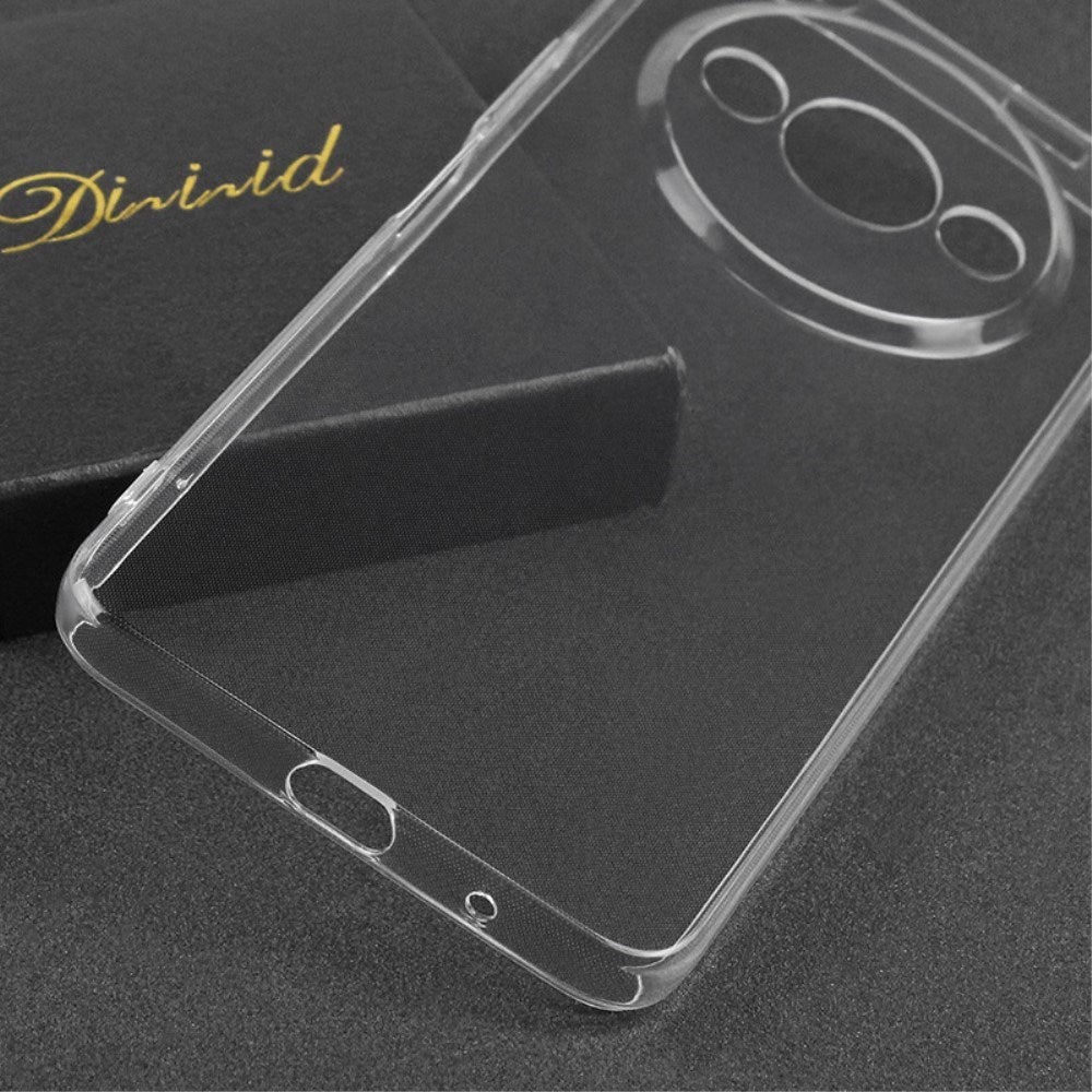 EIDERWOOD Xiaomi Redmi A3 Fleksibelt Plast Deksel - Gjennomsiktig