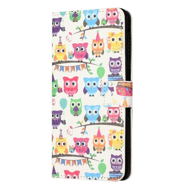 EIDERWOOD Samsung Galaxy Xcover 7 Flipdeksel med Lommebok & Stativ Funksjon - Ugler