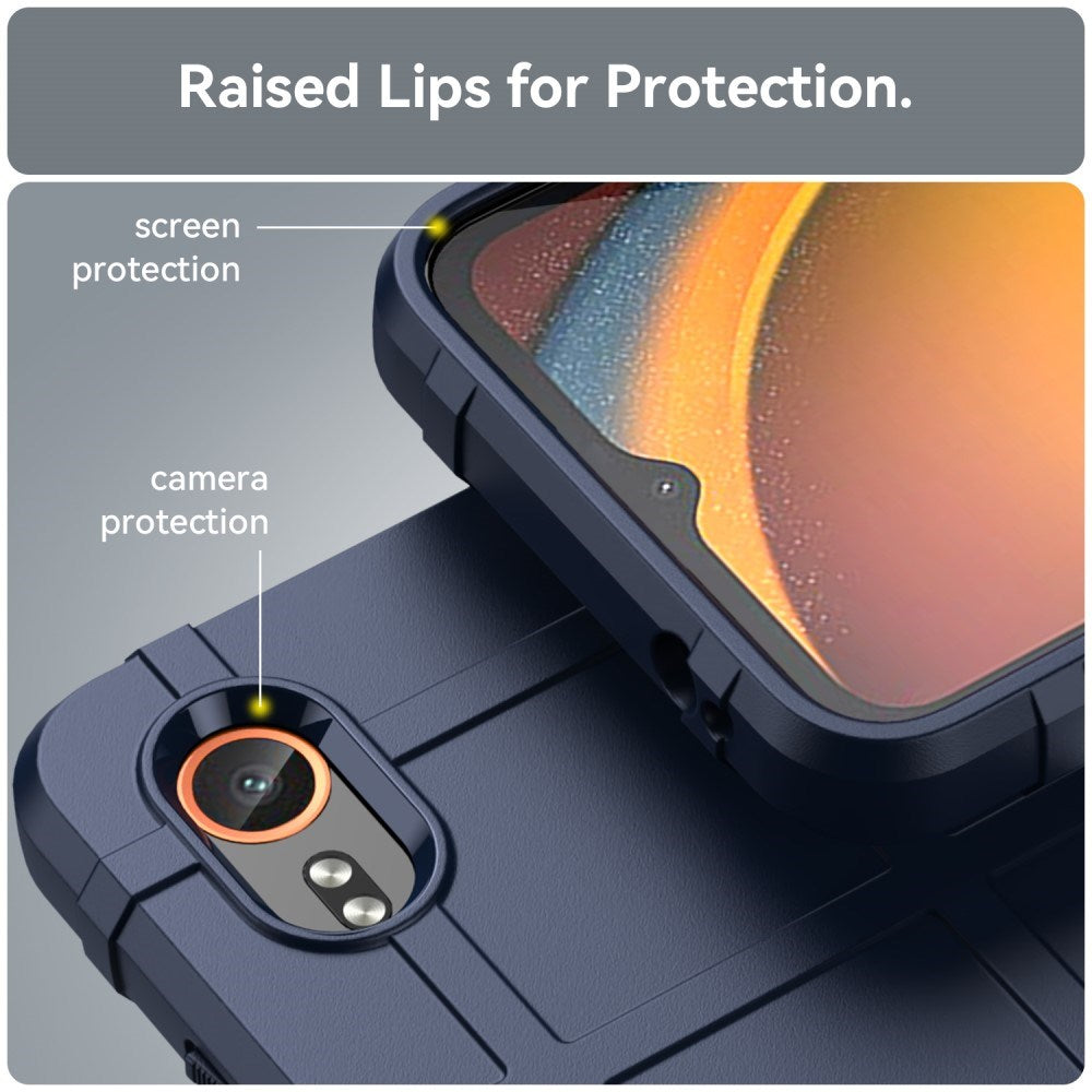EIDERWOOD Samsung Galaxy Xcover 7 Rugged Shield Håndverker Deksel - Blå