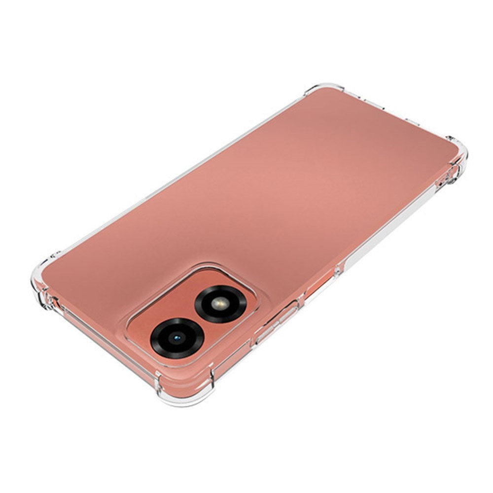 EIDERWOOD Motorola Moto E14 (4G) / G04 (4G) / G04s (4G) / G24 (4G) Fleksibelt Plast Bak Deksel - Gjennomsiktig