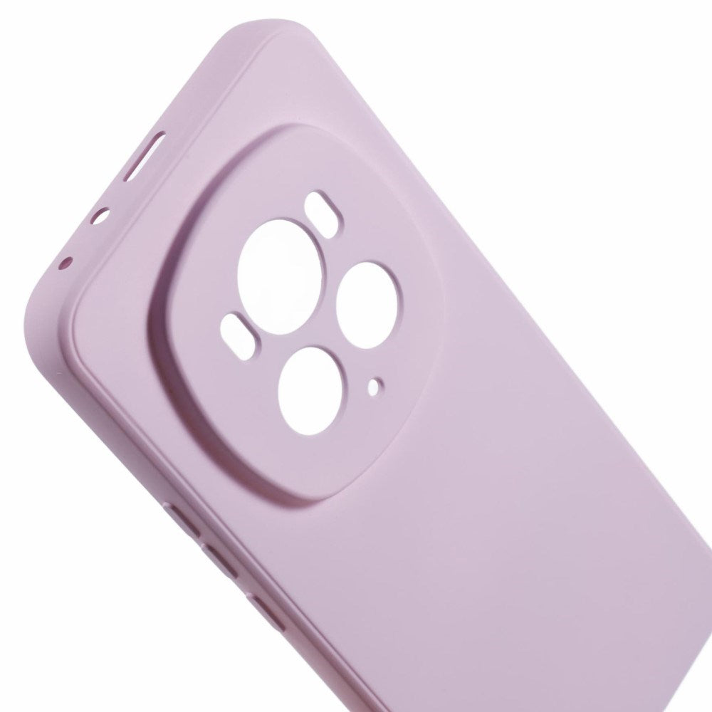 EIDERWOOD Honor Magic6 Pro 5G Deksel – Fleksibelt Plast Deksel med Fiberfôr og Presis Kamerautskjæring - Lilla