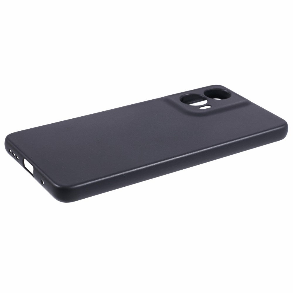 EIDERWOOD Fleksibelt Plast Deksel - Motorola Moto E14 4G/G04 4G/G04s 4G/G24 4G - Svart