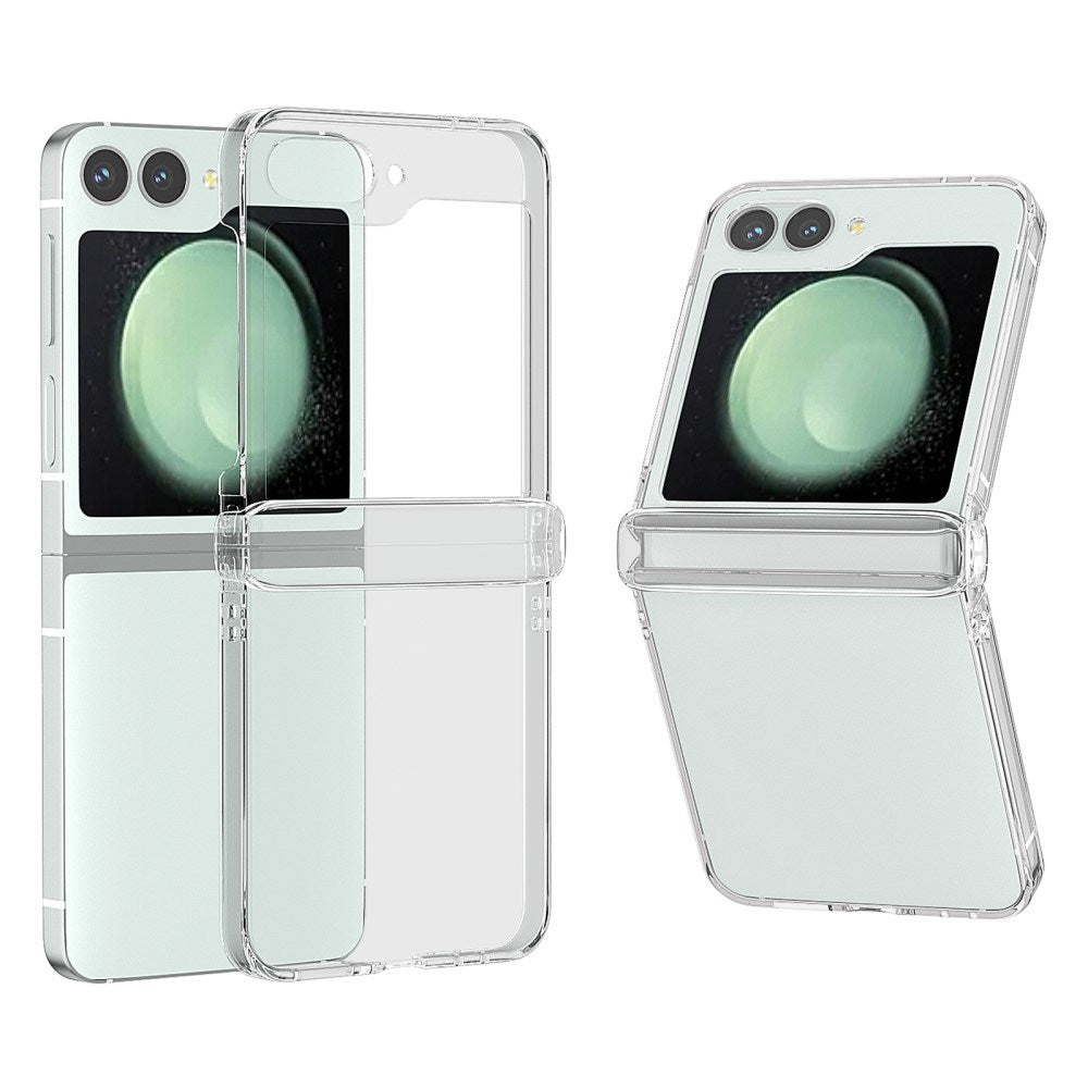 EIDERWOOD Samsung Galaxy Z Flip7 FE / Flip6 Hard Plast Deksel - Gjennomsiktig