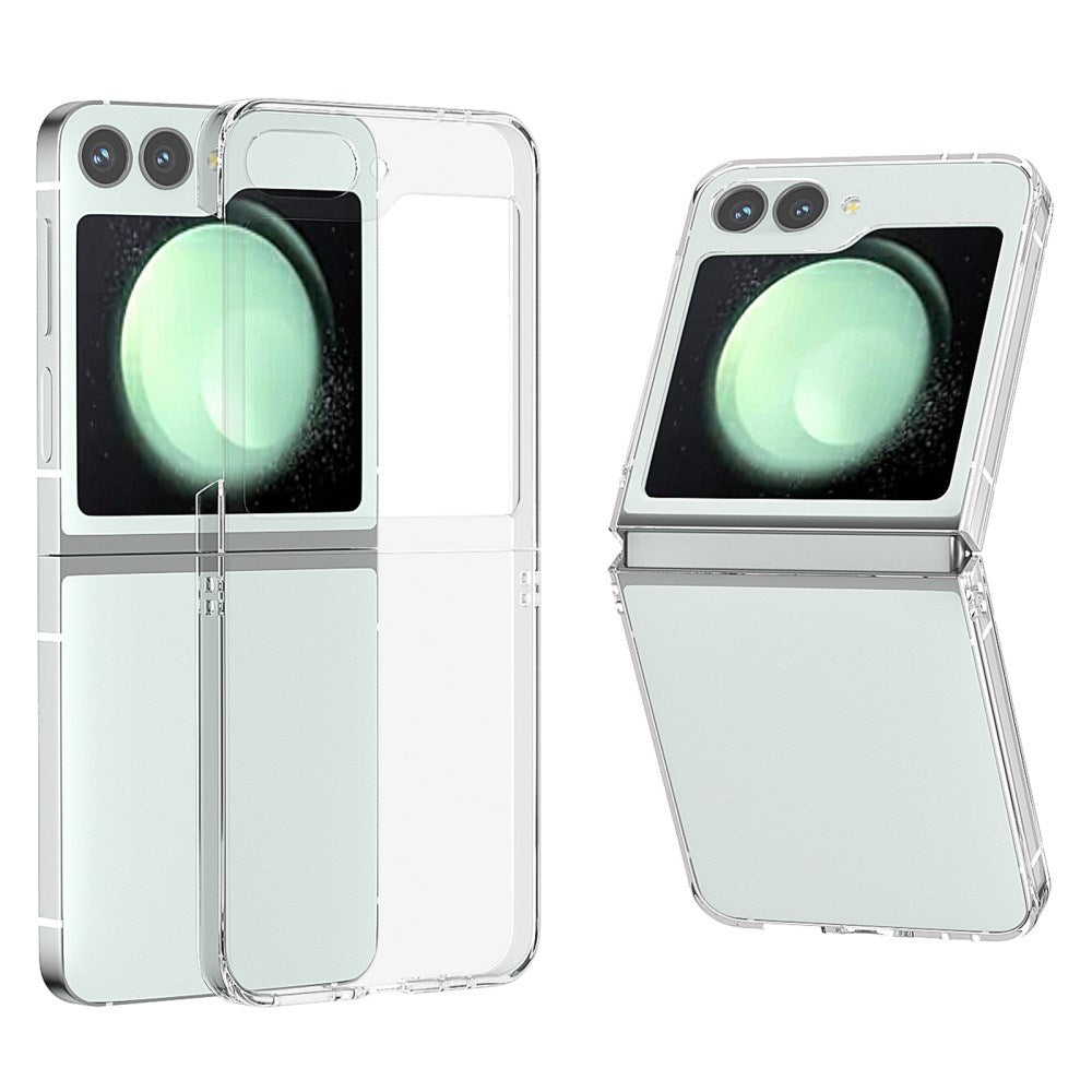 EIDERWOOD Samsung Galaxy Z Flip7 FE / Flip6 PC Plast Deksel - Gjennomsiktig