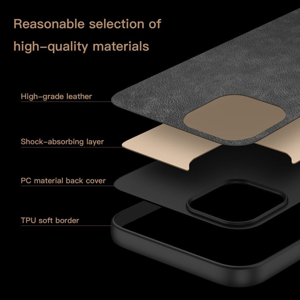 EIDERWOOD Nothing Phone (2a) / (2a) Plus Skinndeksel m. Fleksible Plastkanter - Svart