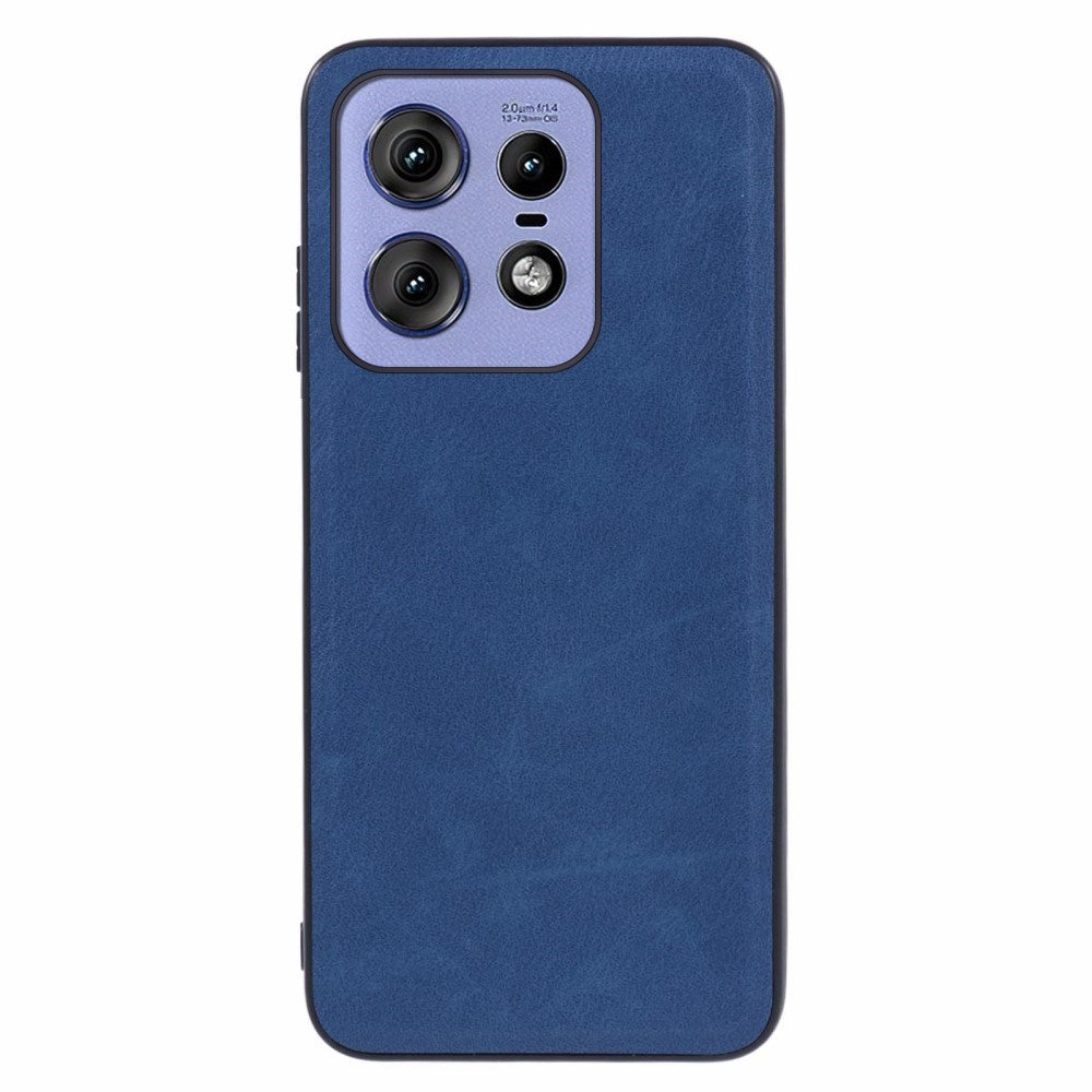 EIDERWOOD Motorola Edge 50 Pro Kunstskinn Bak Deksel - Blå