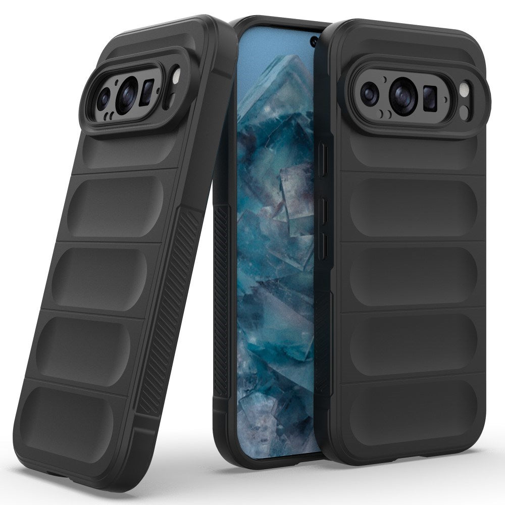 EIDERWOOD Google Pixel 9 Pro Fleksibelt Plastdeksel - Svart